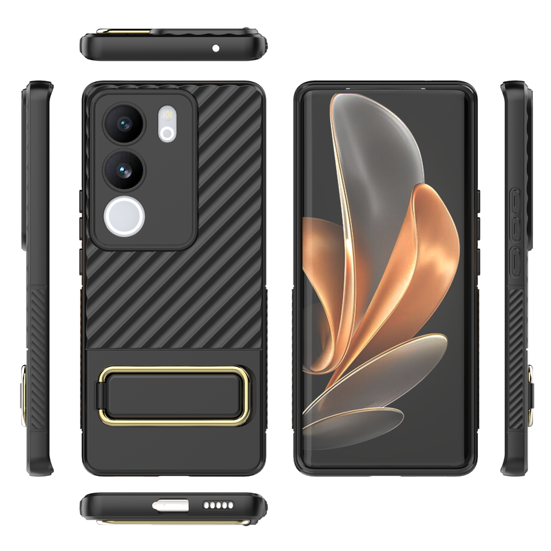 Elegant Silicone - Mobile Cover for Vivo V29 Pro 5G - 6.78 Inches