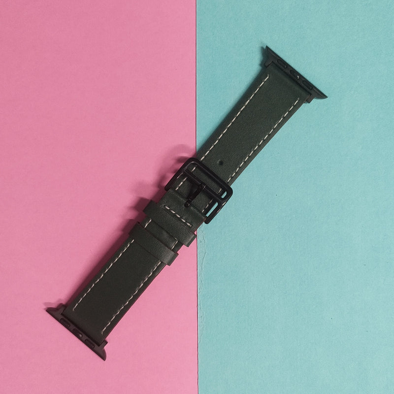 Apple Watch Series 7 Leather Band