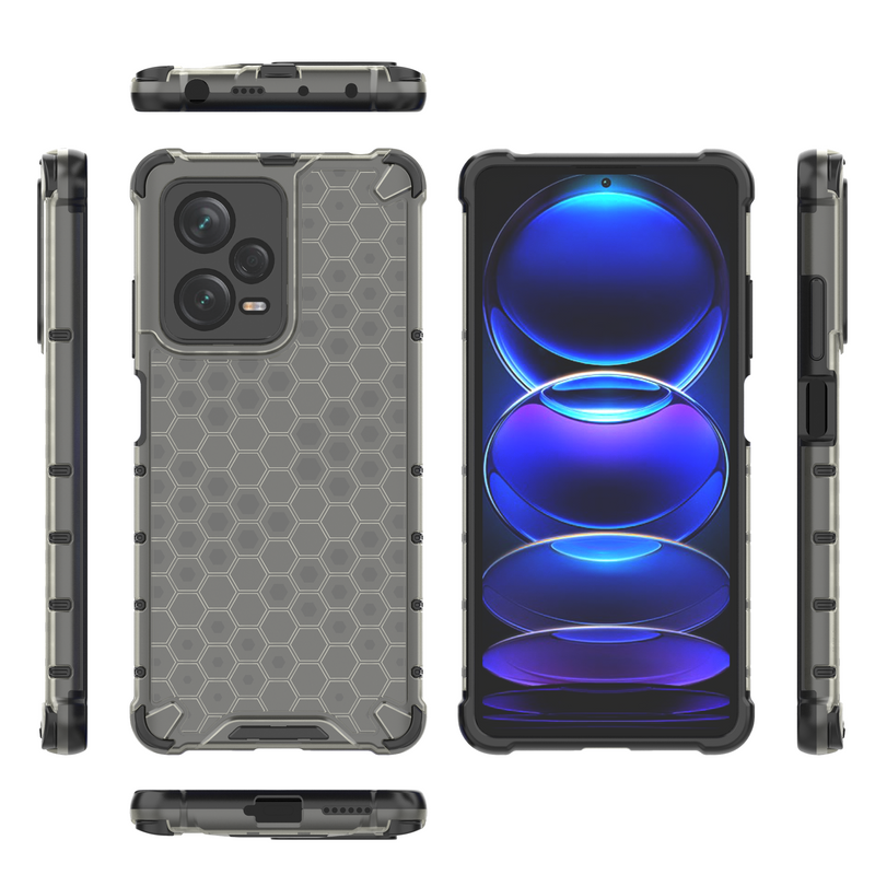 Classic Armour - Back  Cover for Redmi Note 12 Pro Plus 5G - 6.67 Inches