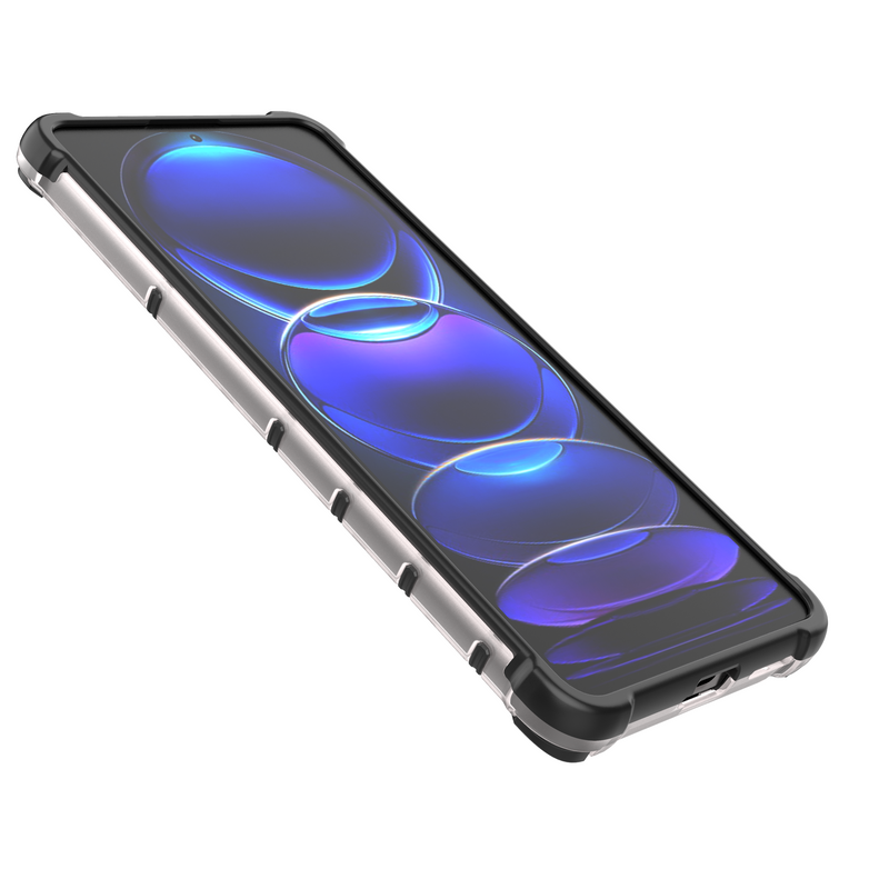 Classic Armour - Back  Cover for Redmi Note 12 Pro Plus 5G - 6.67 Inches