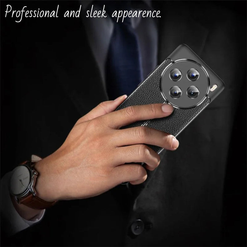 Elegant Textured - Back Case for Vivo X100 5G - 6.78 Inches